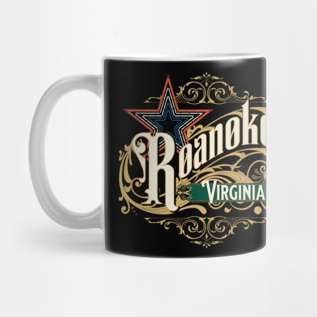 Roanoke VA Blue Ridge Mountains Virginia Mill Mountain Star by hobrath